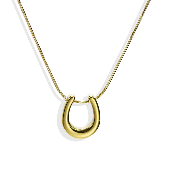 VAVO 18K Gold-Plated Stainless Steel Necklace