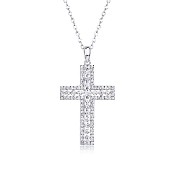 VAVO Shelter Moissanite Pendant Necklace