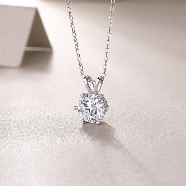 VAVO Romantic Mark Moissanite Pendant