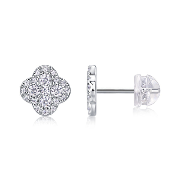 VAVO Ningxiang Moissanite Stud Earrings
